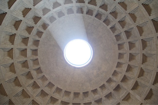 Die Kuppel des Pantheon