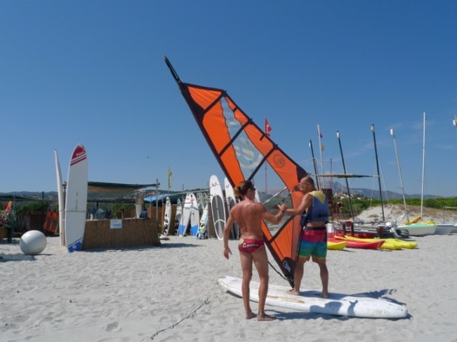 Erste Versuche am Simulator