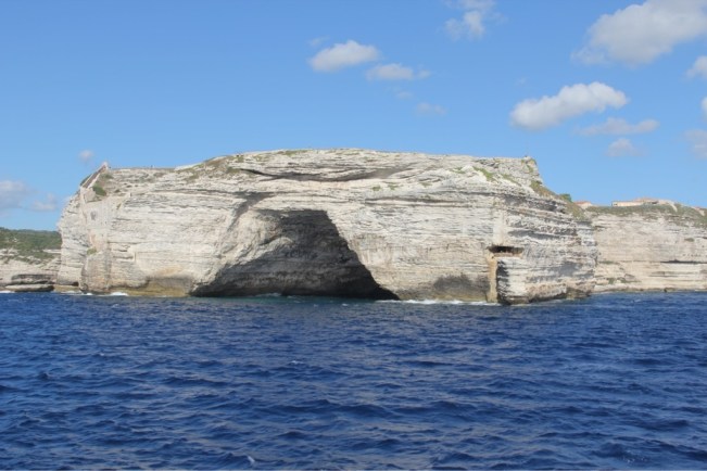 Einfahrt nach Bonifacio