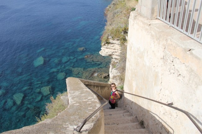 Bonifacio - Aragon-Treppe