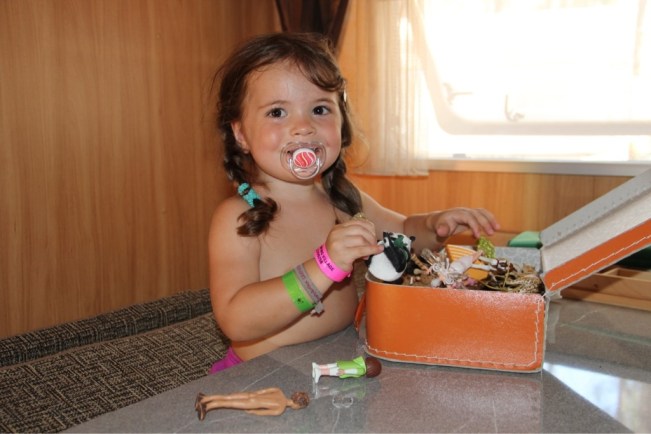 Penelopes Spielzeugkoffer