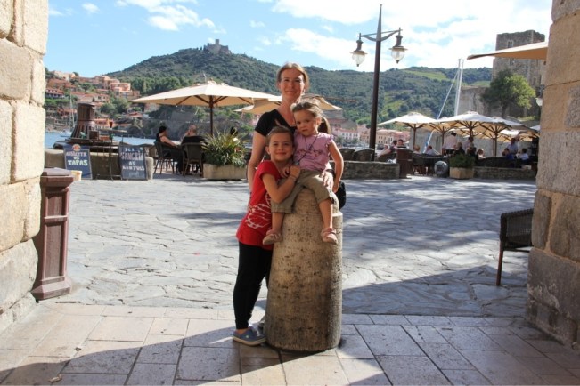 Die drei Damen in Collioure