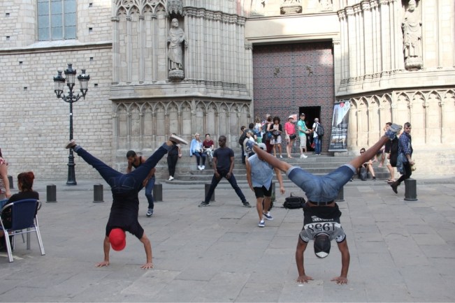 Spontane Breakdance-Show 3