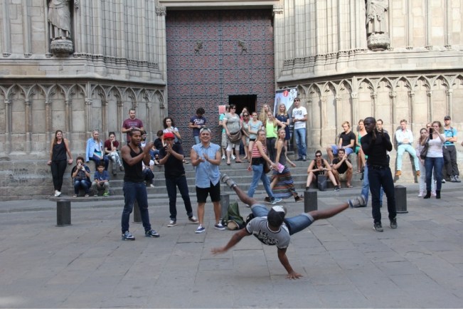 Spontane Breakdance-Show 2