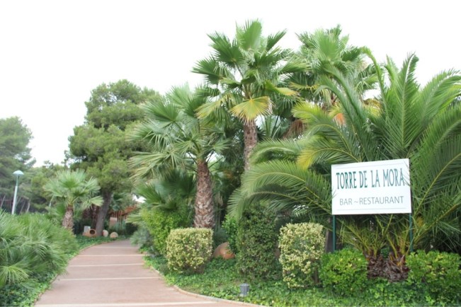 Eingang zum Campingplatz