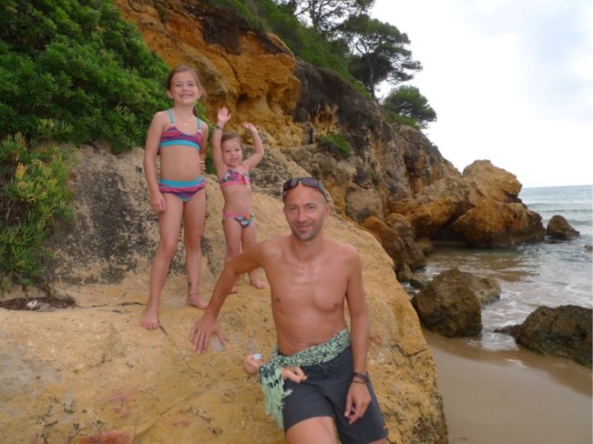 Abschied vom Strand in La Mora