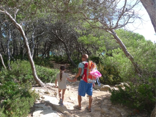 Eine letzte Wanderung zum   Traumstrand Waikiki