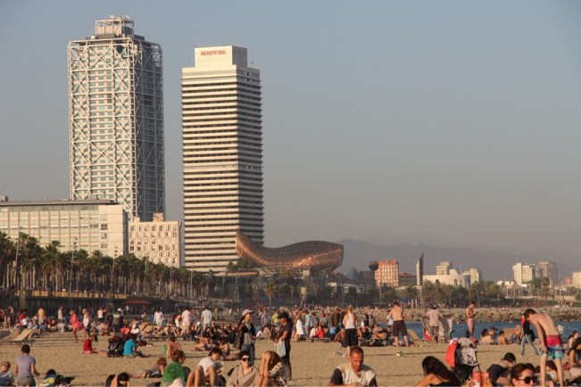 Goldener Fisch von Frank O. Gehry