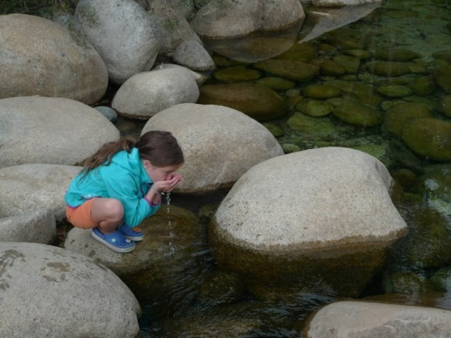 Baden in der Solenzara macht durstig
