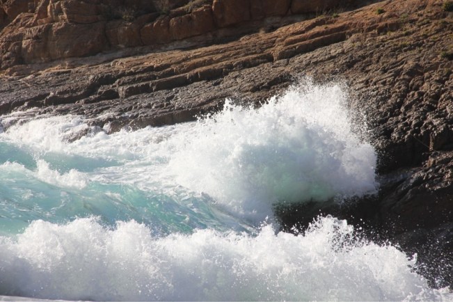 Stürmischer Abschied von El Portús 2