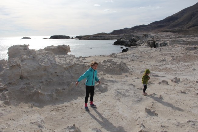 Bizarre Landschaft am Cabo de Gata