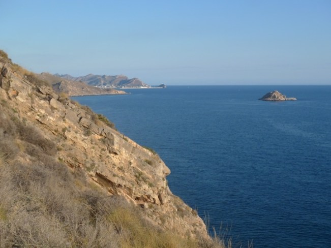 Ausblick vom Klippenweg Richtung Cartagena