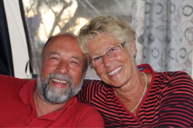 Unsere netten Nachbarn Ulli und Hubert