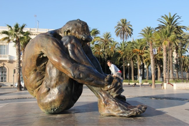 Big man in Cartagena