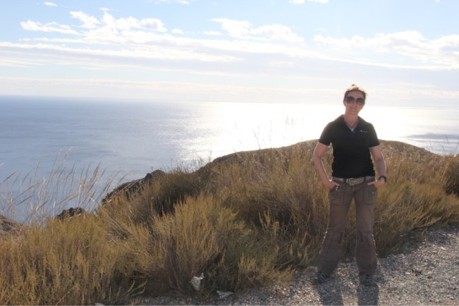 Juanita am Cabo Tinoso