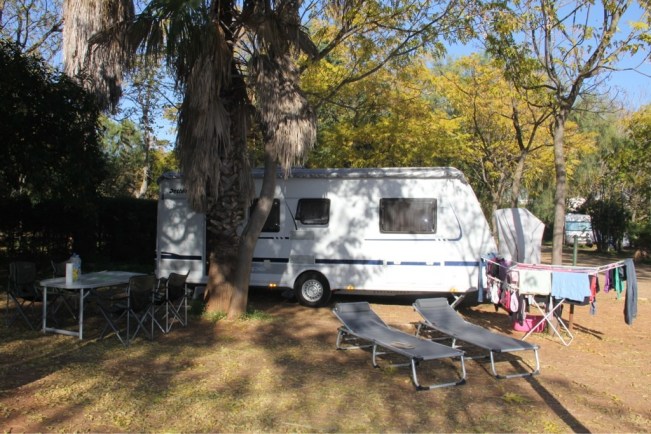 Unser Stellplatz in Dos Hermanas