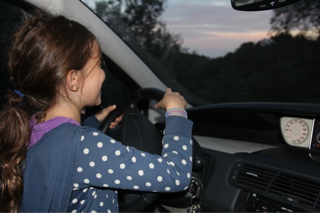 Esmeraldas erste Fahrstunde 2