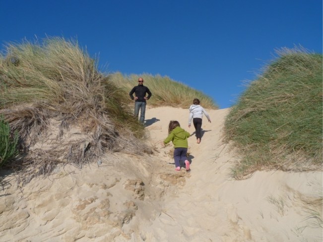 Dünenklettern in Tarifa