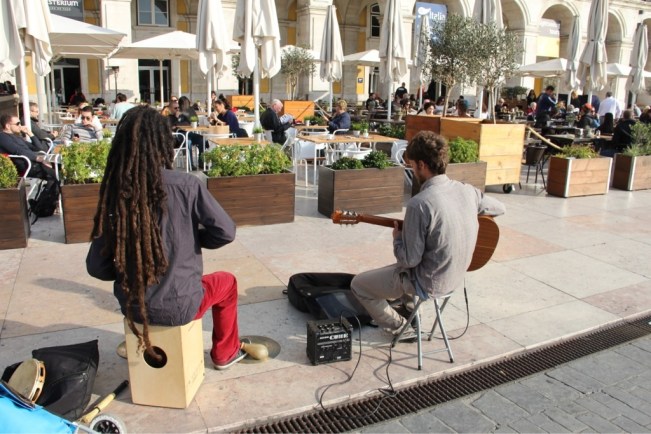 Gute Musik an allen Ecken