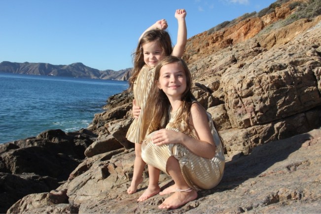 Unsere beiden Goldengel in El Portus