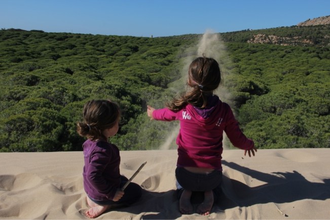 Dem "Sandgott" werden Sandopfer dargebracht!