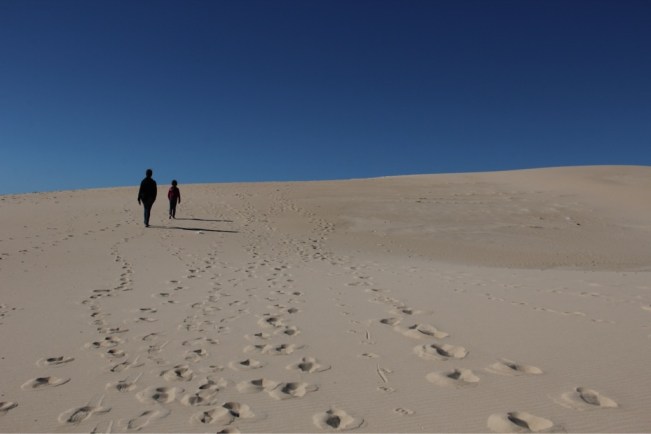 Gleich ist auch Juanita am höchsten Punkt!