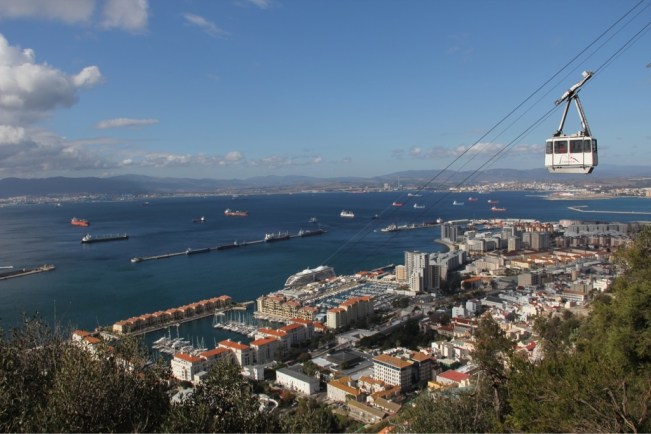 Ein letzter Ausblick von "The Rock"