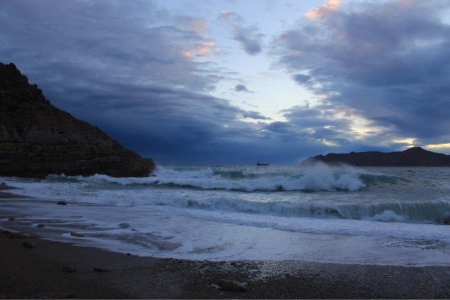 Stürmischer Weihnachtstag 1