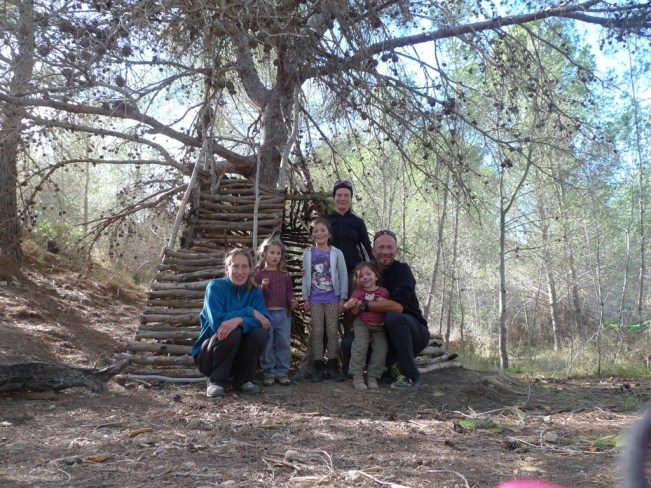 Auch Hinkender Fuchs (Christine) und kuschliger Tiger (Leonie) gehören zu unserem Stamm