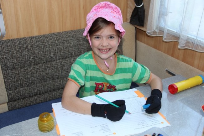 Wohnwagenschule einmal anders