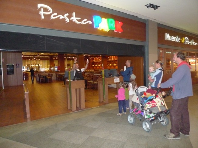 Manchmal gehen wir in den    All you can eat - Pastapark