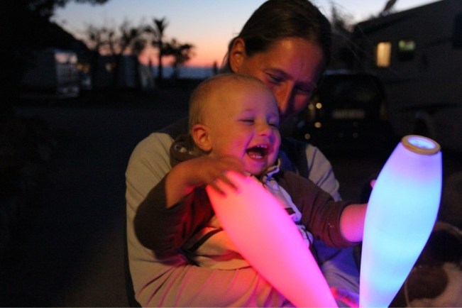 Philias gefallen die leuchtenden Keulen