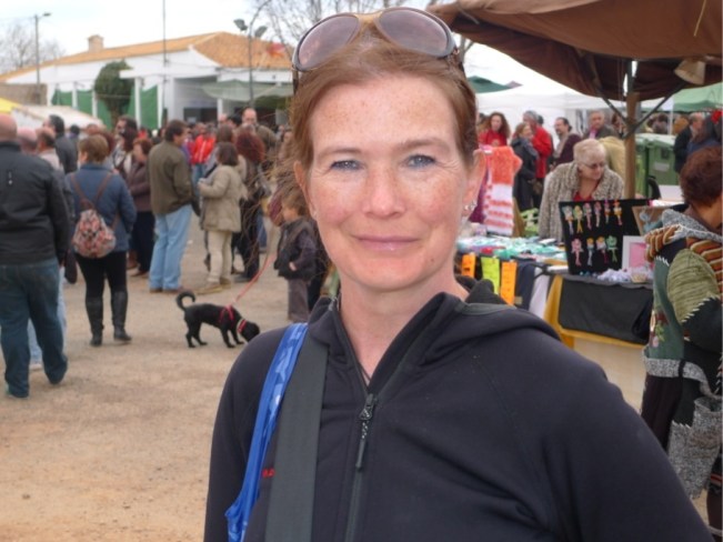 Juanita besucht einen kleinen Öko-Markt