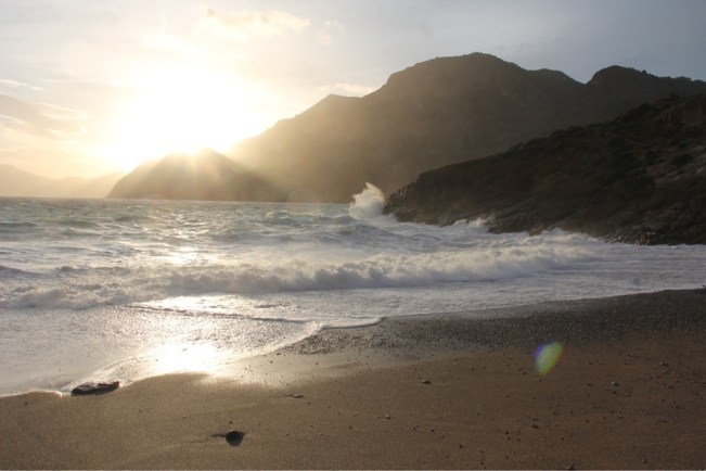 Manchmal stürmt es ganz ordentlich, zum Glück hat unsere Ausrüstung bisher alles unversehrt überstanden!