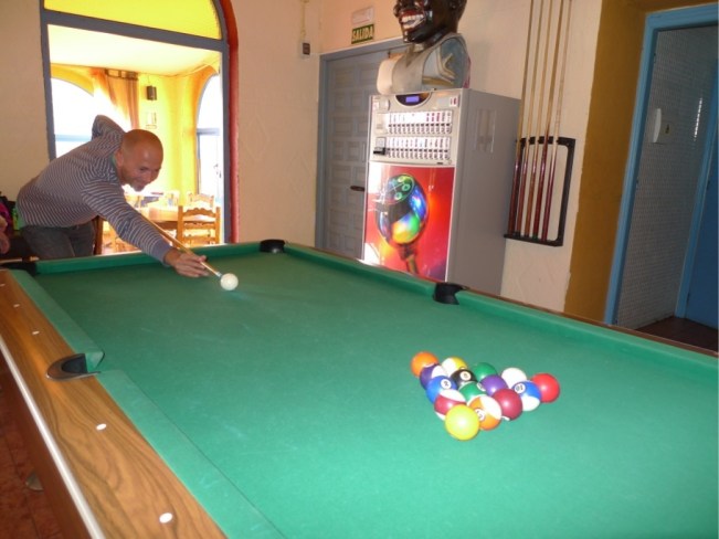 Esteban beim Anstoss