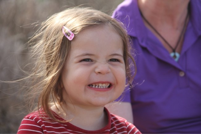 Penelope gefällt das Wandern!