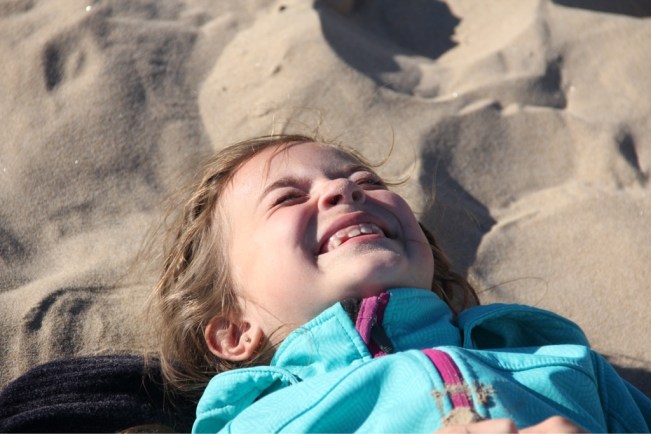 Zunächst ist "Dünenrollen" angesagt...