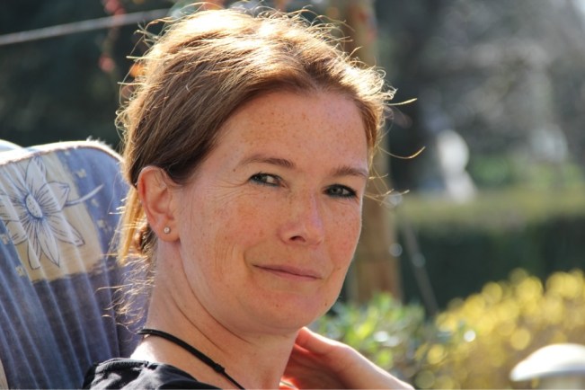 Juanita ganz entspannt