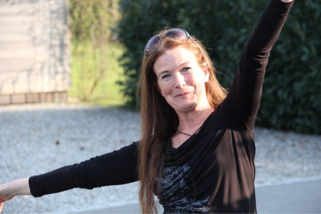 Da darf Juanita's Lieblingspose nicht fehlen.