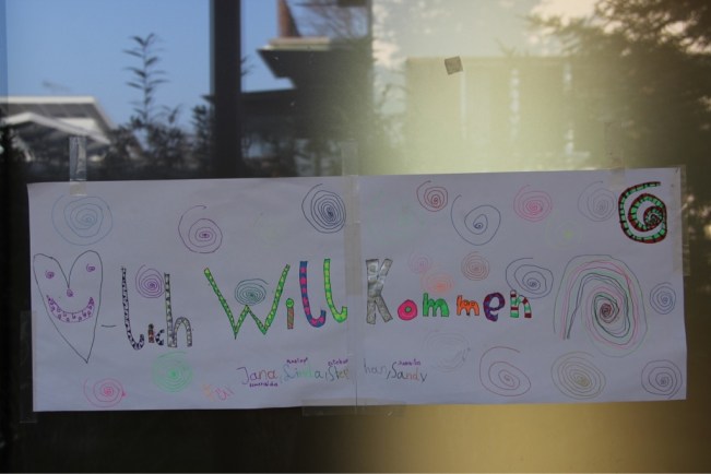 In unserem Haus erwarten uns nette Aufmerksamkeiten.