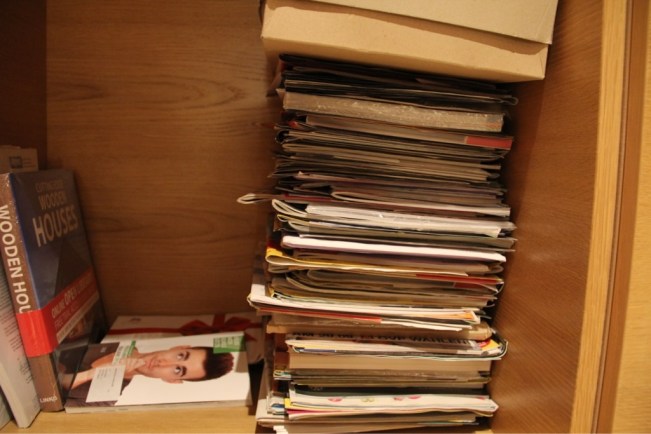 Auch viel Post wartet auf uns (die kann noch ein wenig warten...)