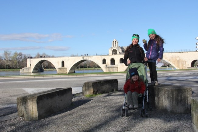 ...bevor wir uns auf den Weg zur Brücke machen.