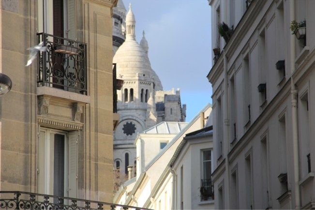 Blick auf die Basilique du Sacre-Cœr