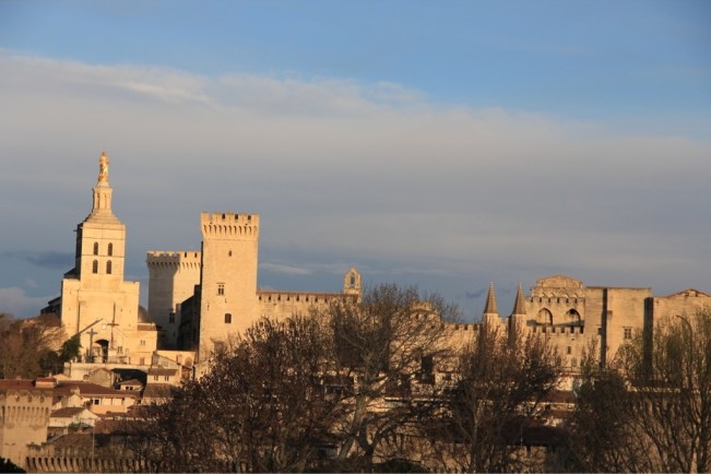 Nochmals ein Blick auf den Papstpalast...